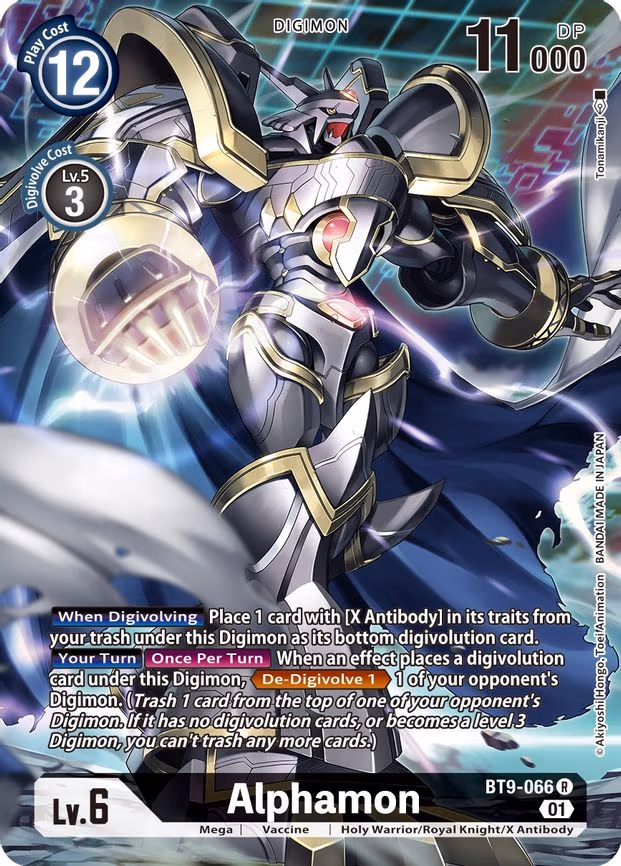 Alphamon (Alternate Art) trading card